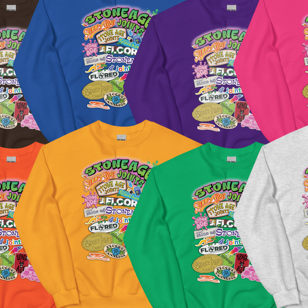 Sticker-Bombed ❃ Unisex Sweatshirt