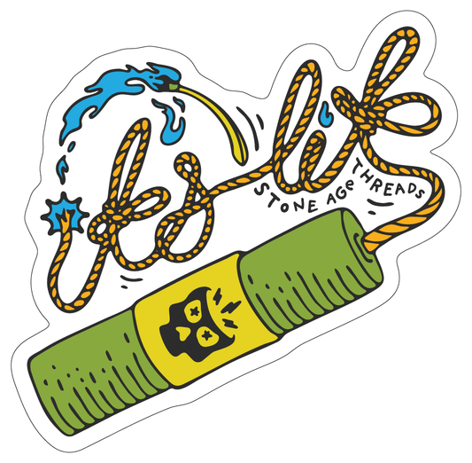 It's Lit Vinyl Sticker