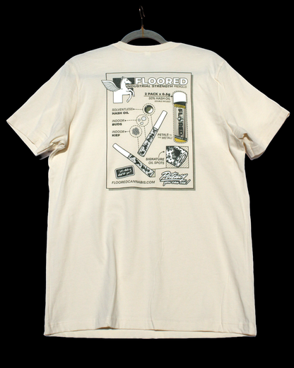 FLOORED ✈︎ Info Tee