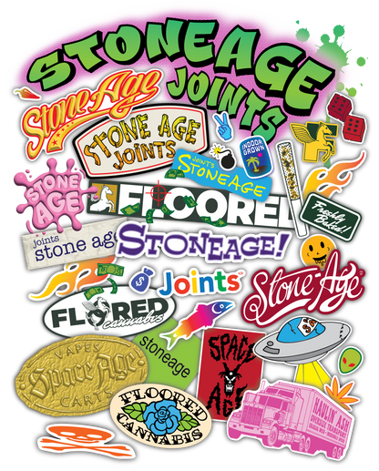 Sticker-Bombed ❃ Unisex Sweatshirt