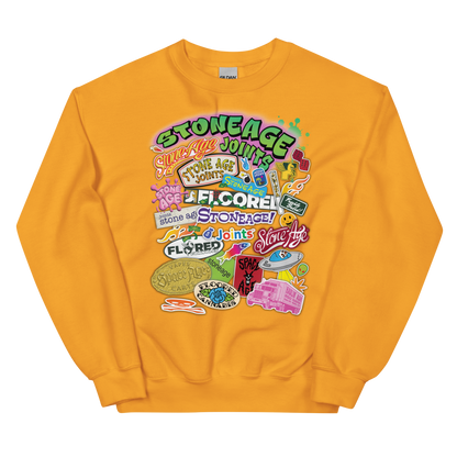 Sticker-Bombed ❃ Unisex Sweatshirt