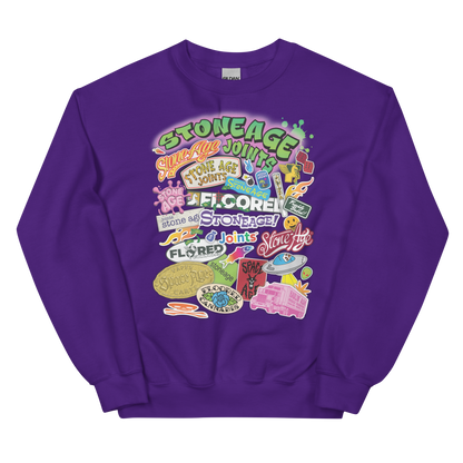 Sticker-Bombed ❃ Unisex Sweatshirt